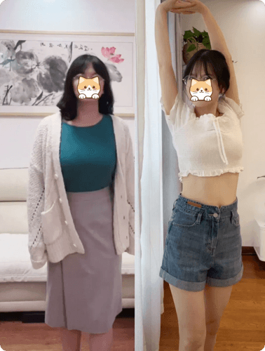 疑似多囊别慌！2个月瘦12.4斤，怀孕变美两不误